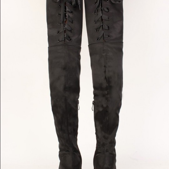 Lace up thigh high - Picture 3 of 5